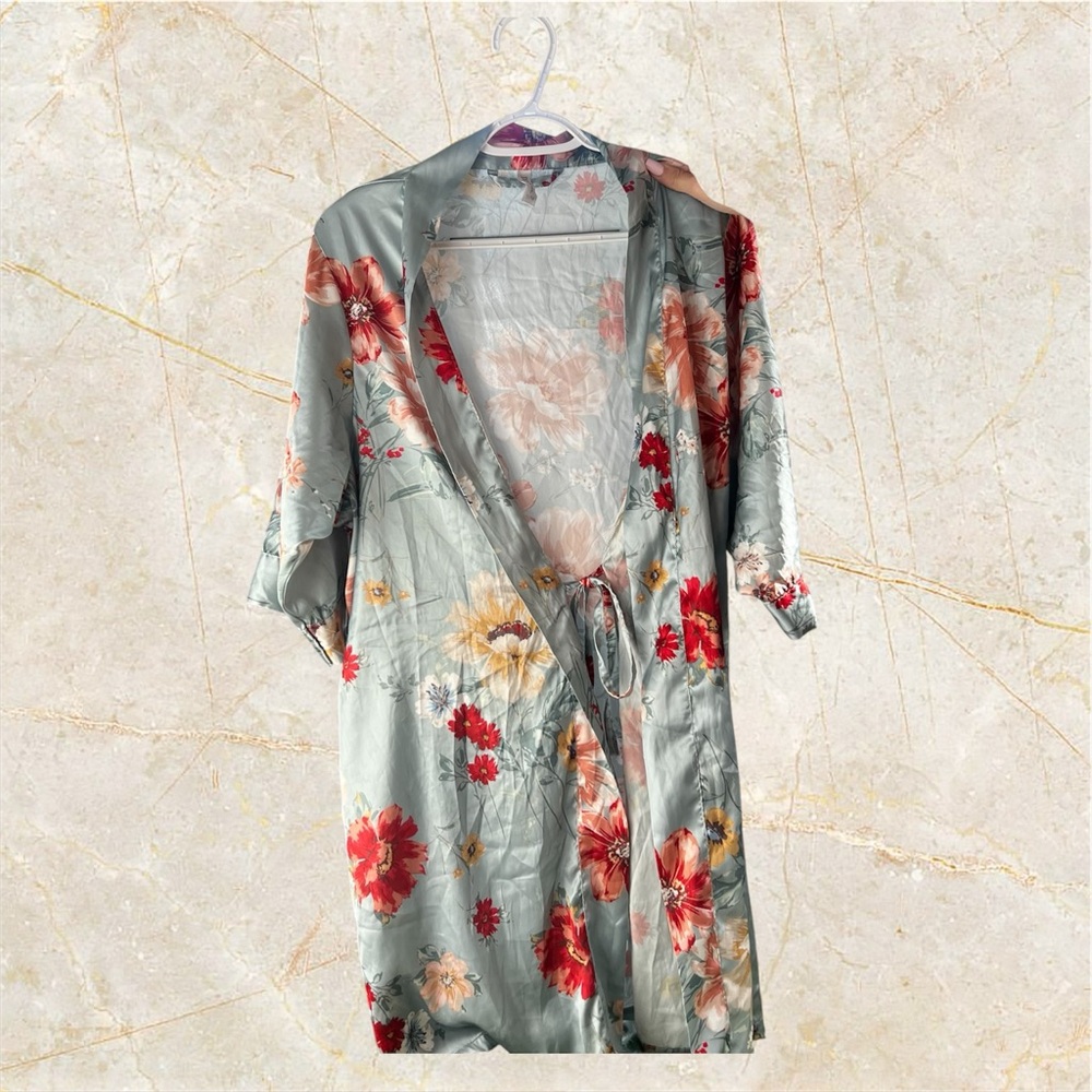 Floral Kimono Robe